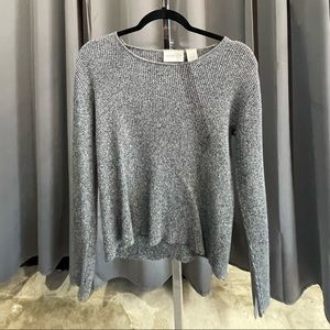 Grey Liz Claiborne Petite sweater